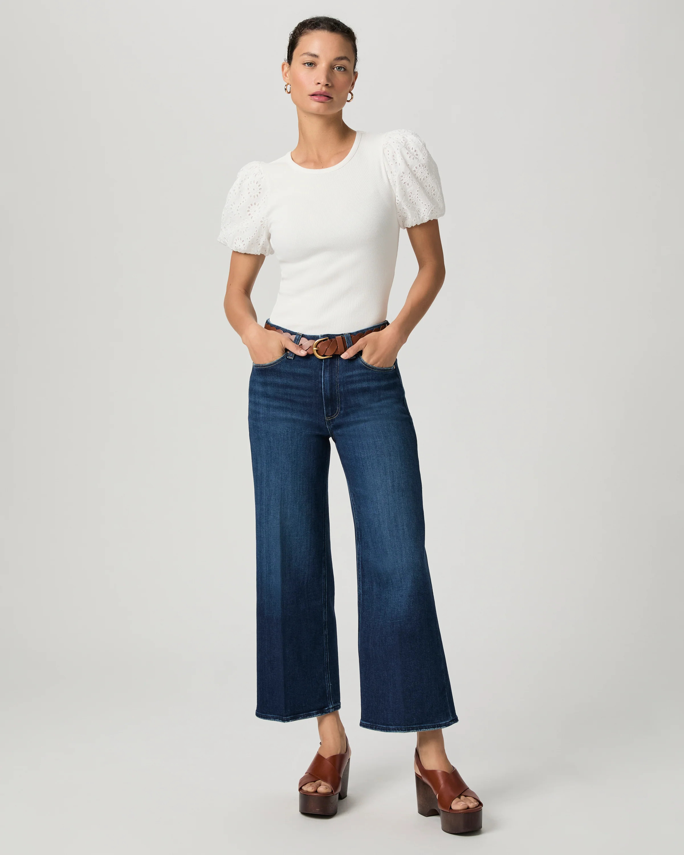 Anessa Wide Leg Jean | Paige