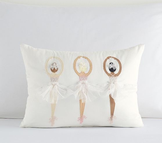 Ballerina Pillow | Pottery Barn Kids