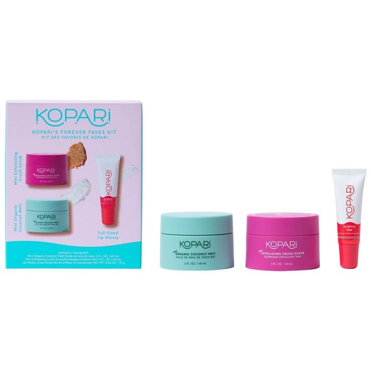 Kopari Forver Faves Bath and Body Kit - 4.35oz/3pk - Ulta Beauty | Target