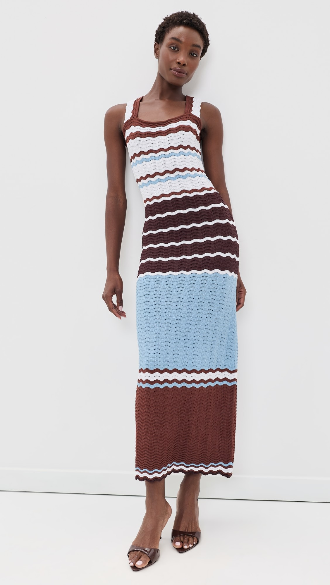 English Factory Crochet Midi Dress | Shopbop | Shopbop