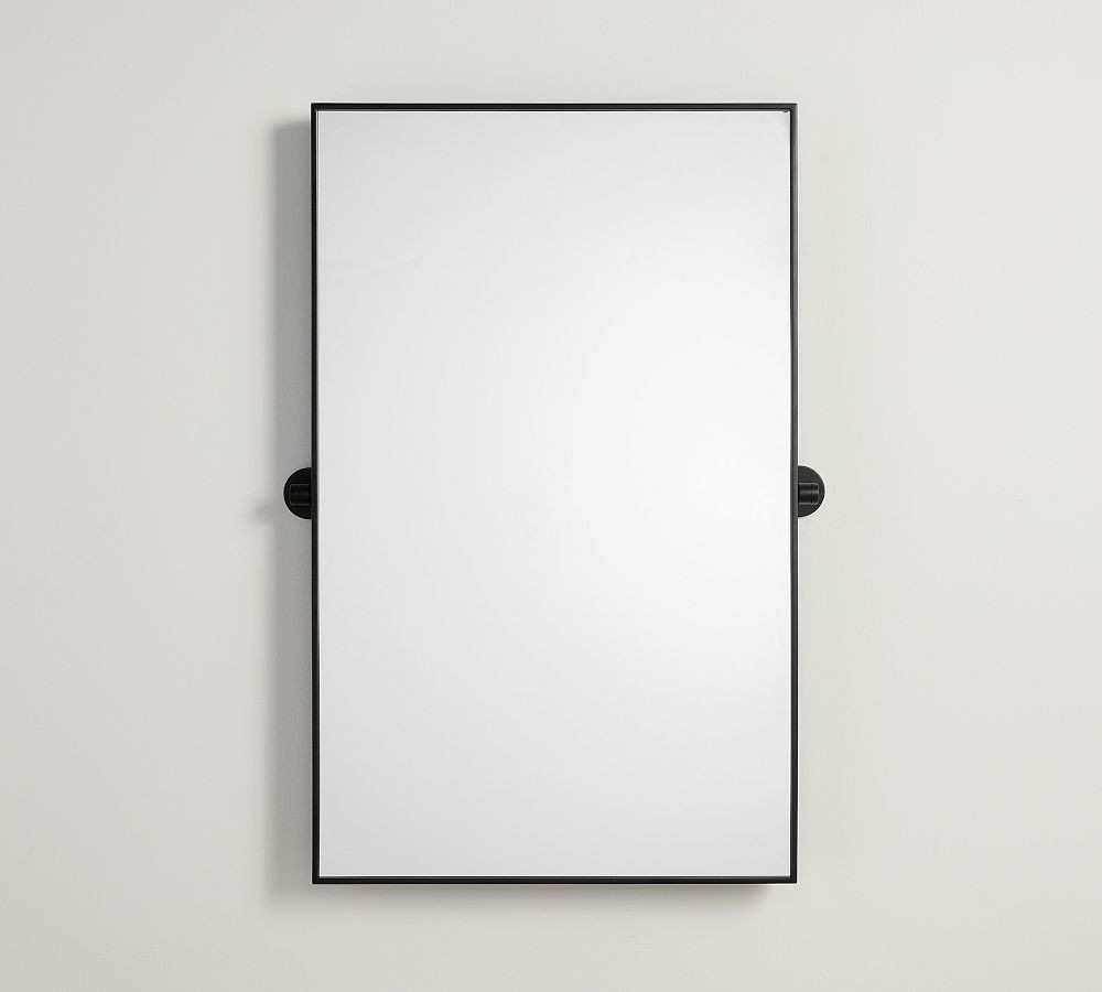 Linden Rectangular Pivot Mirror | Pottery Barn (US)