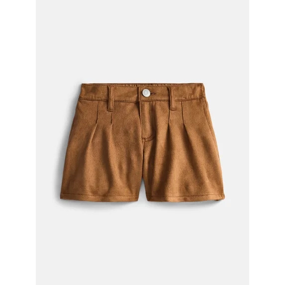 Wonder Nation Girls Pleated Short, Sizes 4-18 | Walmart (US)