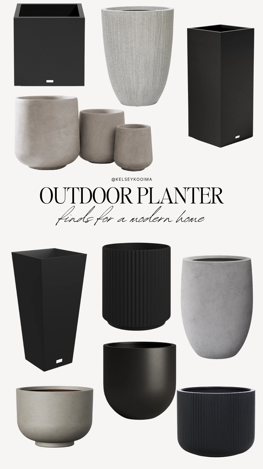 Modern outdoor planters

#LTKSaleAlert #LTKSeasonal #LTKHome