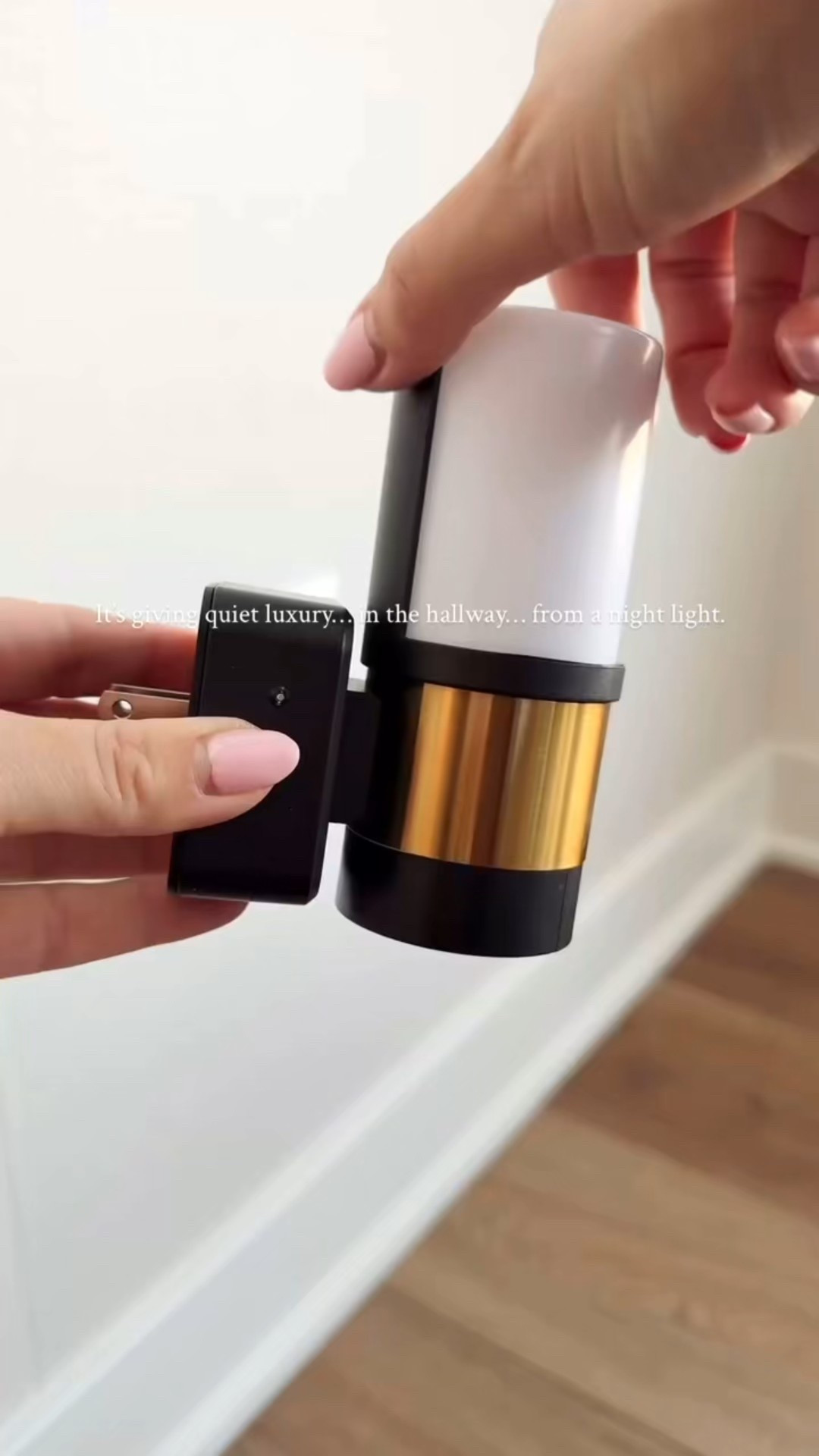 A soft glow that feels luxury without the price tag. These little night lights are the kind of tiny upgrade that make your whole home feel calmer. They give the prettiest warm light and blend seamlessly into any room….. quiet, modern, effortless. ✨ 

SHOP : https://amzn.markable.ai/GISguZNx

#ElevatedHome #CozyLuxury #AmazonHomeFinds

#LTKdayinmylife #LTKSaleAlert #LTKHome