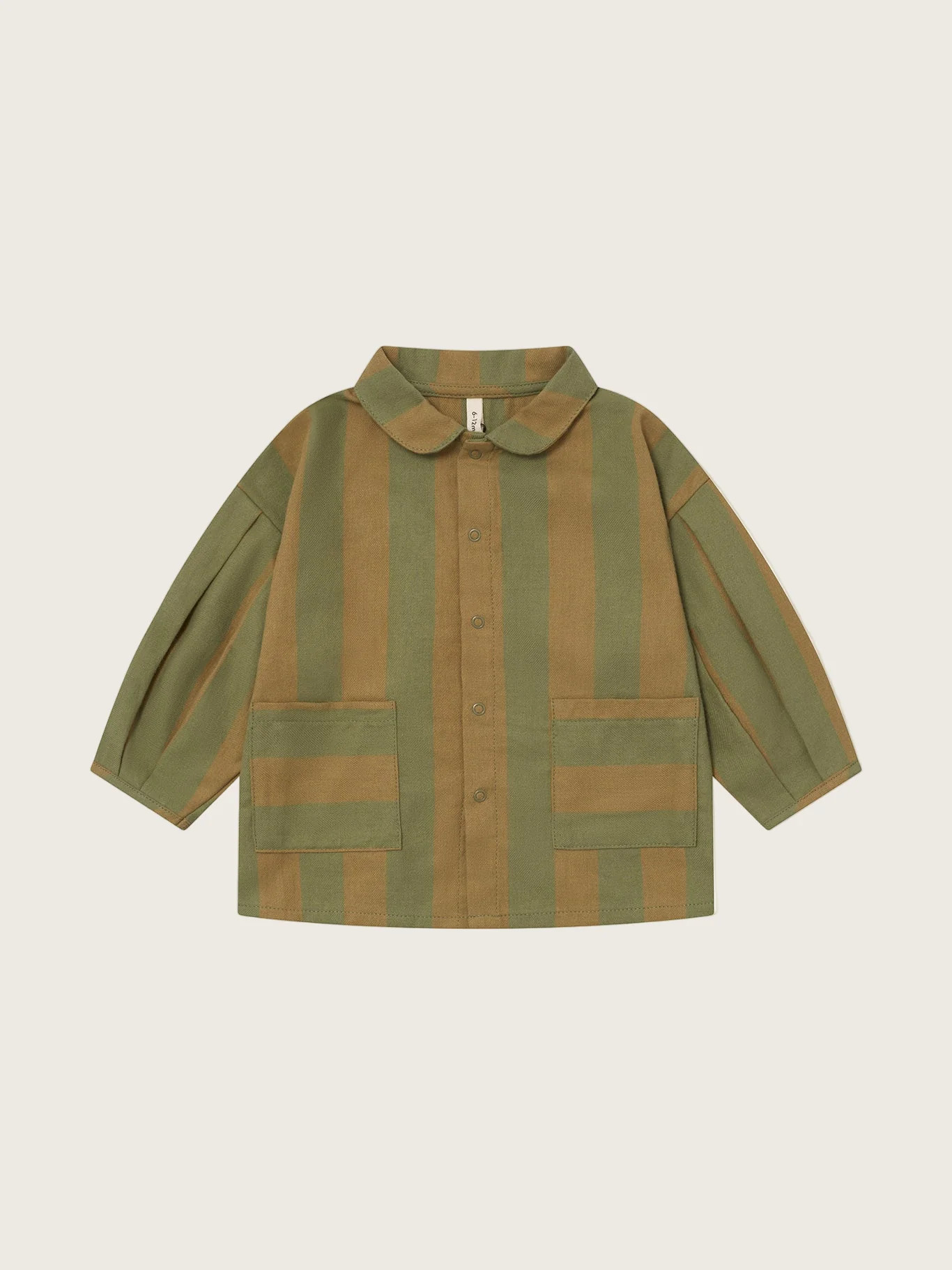 Woodland Stripes Lodge Shirt | Organic Zoo