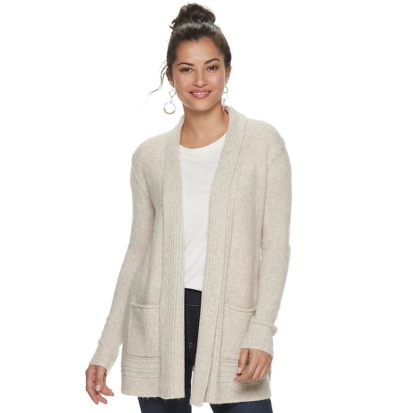 Women's SONOMA Goods for Life Supersoft Cardigan Sweater | Kohl's
