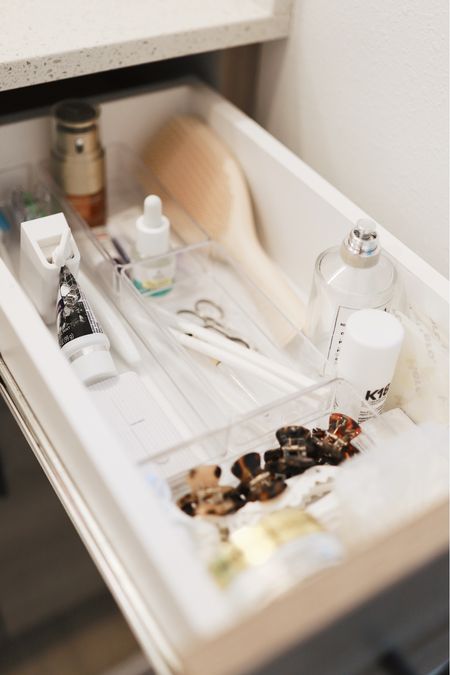 Bathroom drawer organization 

#LTKbeauty #LTKunder50 #LTKhome