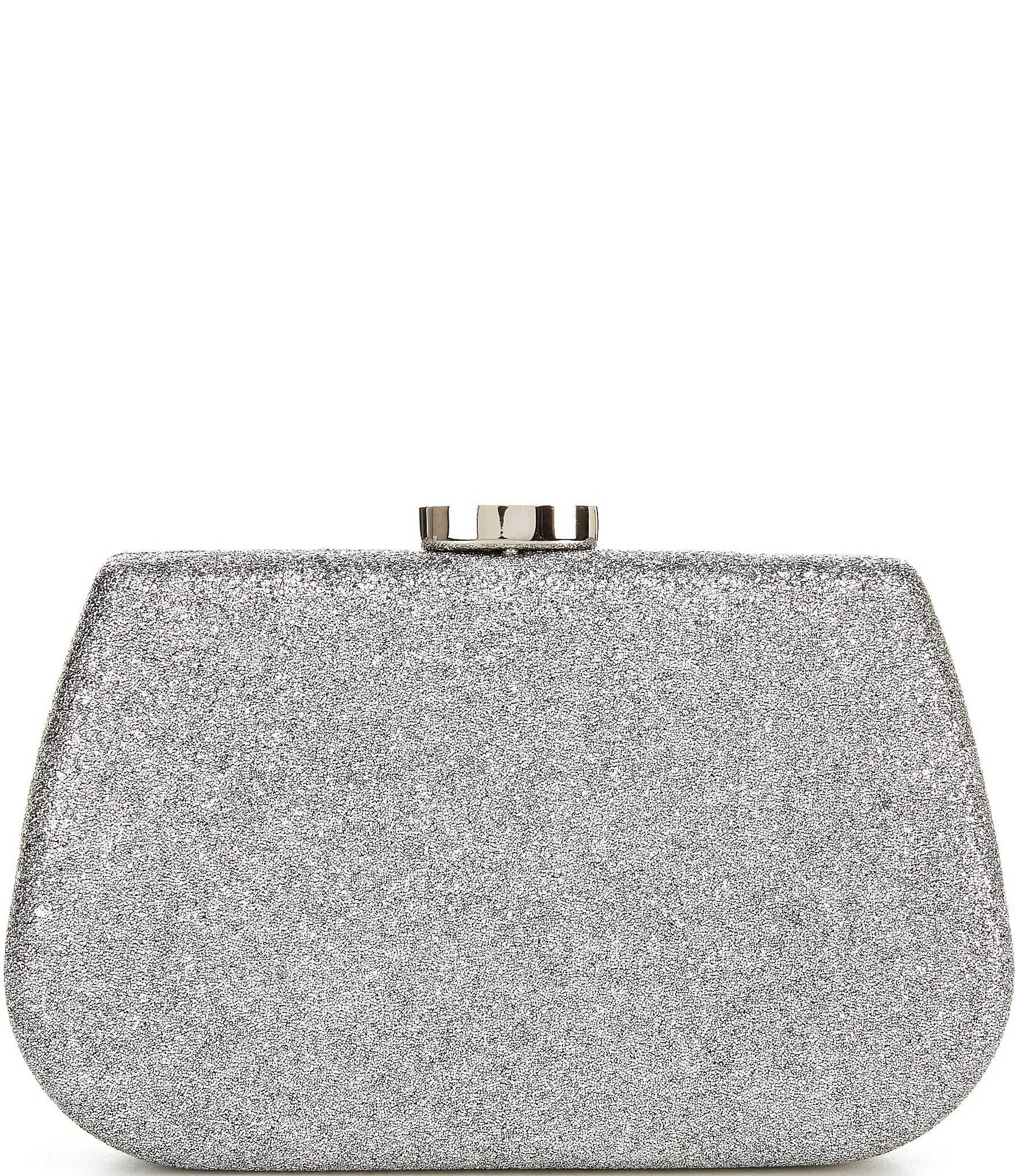 Antonio Melani Metallic Textured Minaudiere Clutch | Dillard's | Dillard's