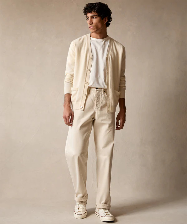 Relaxed Lightweight Japanese Selvedge Jean in Canvas | Todd Snyder