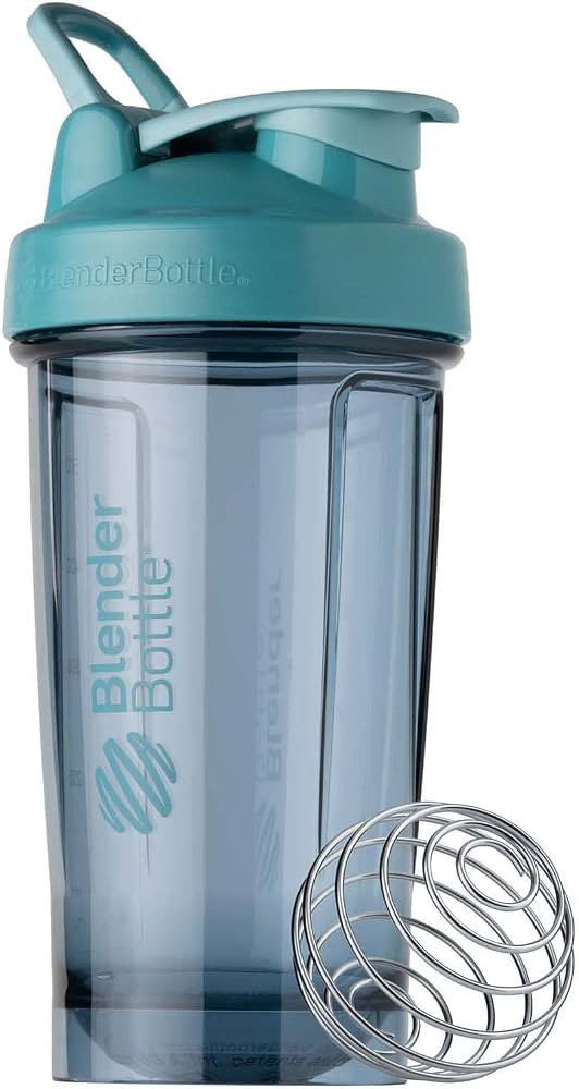 BlenderBottle Shaker Bottle Pro Series Perfect for Protein Shakes and Pre Workout, 24-Ounce, Ceru... | Amazon (US)