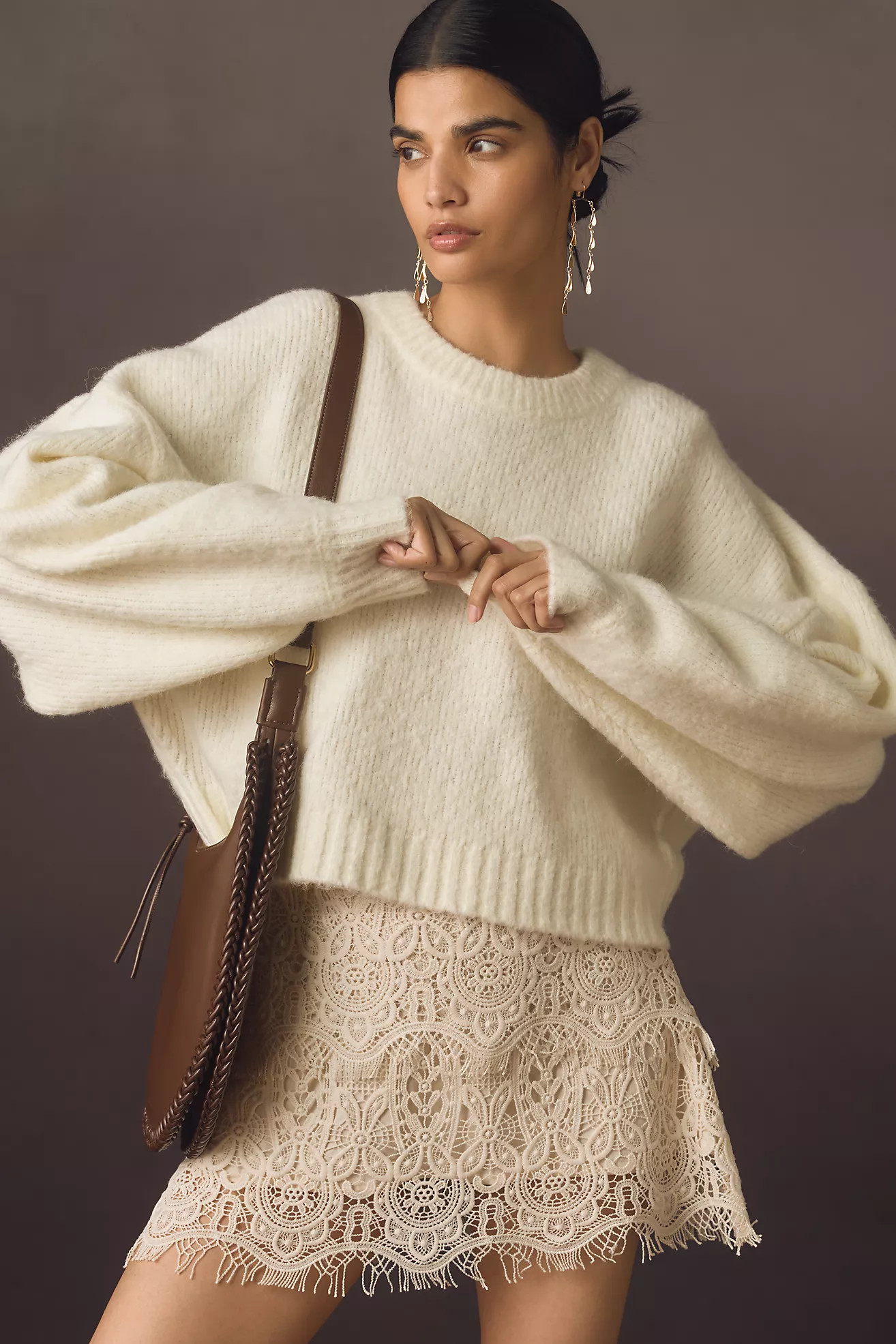 Pilcro Wide-Sleeve Sweater | Anthropologie (US)