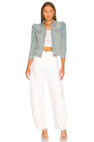 retrofete Ada Jacket in Porcelain Blue from Revolve.com | Revolve Clothing (Global)