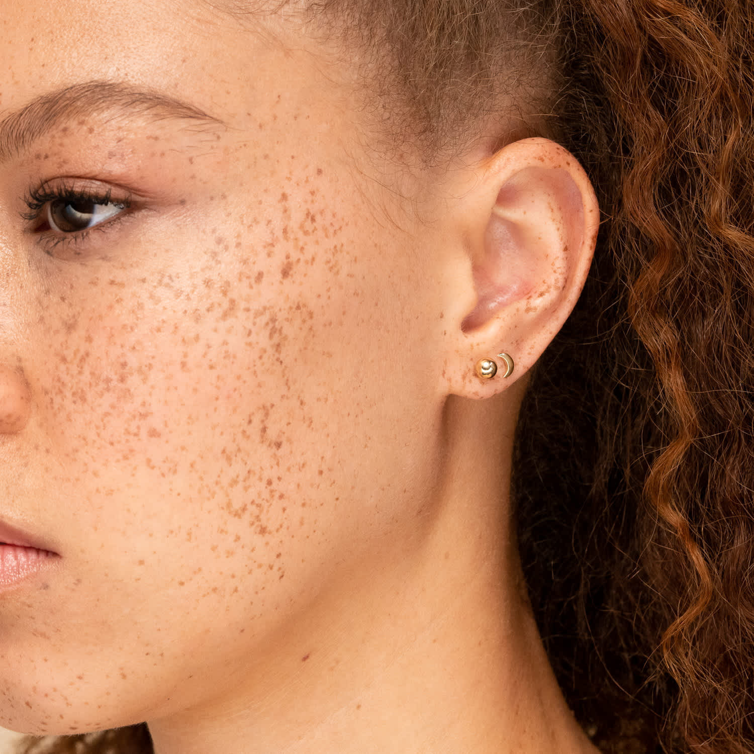 Bold Sphere Studs | Mejuri Fine Crew