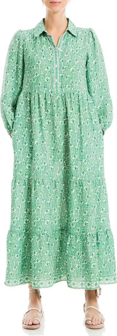 Crepe Tiered Maxi Dress | Nordstrom Rack