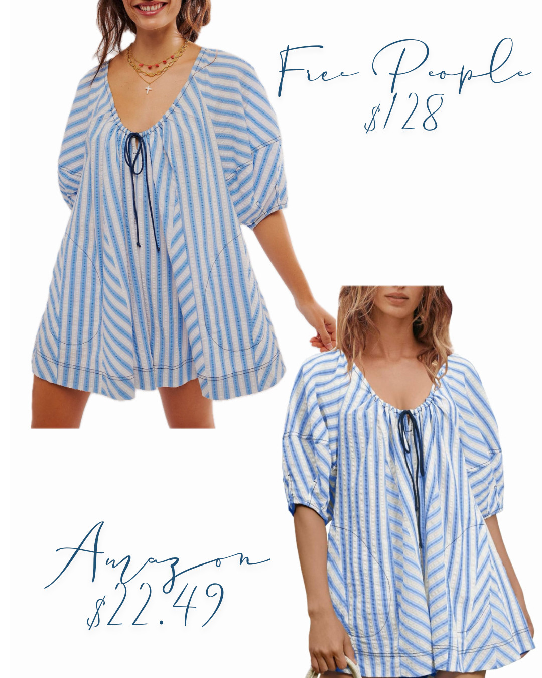 Free People look for less! Identical dresses for a fraction of the price on Amazon.

FP Bop Around Romper $128 / Amazon $22.49

free people / amazon / boho style / boho dresses / spring style / summer style / fashion save / dress for less 

 #LTKSaleAlert #LTKFindsUnder50 #LTKStyleTip
