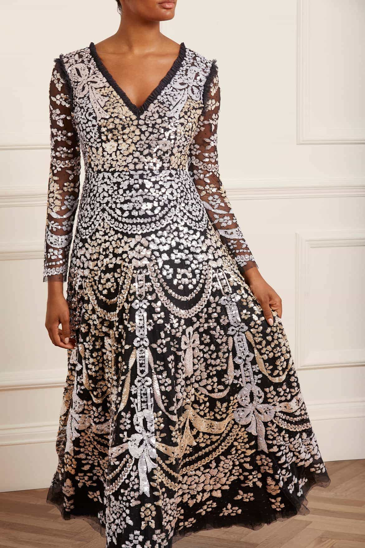 Chandelier Gloss Gown | Needle & Thread