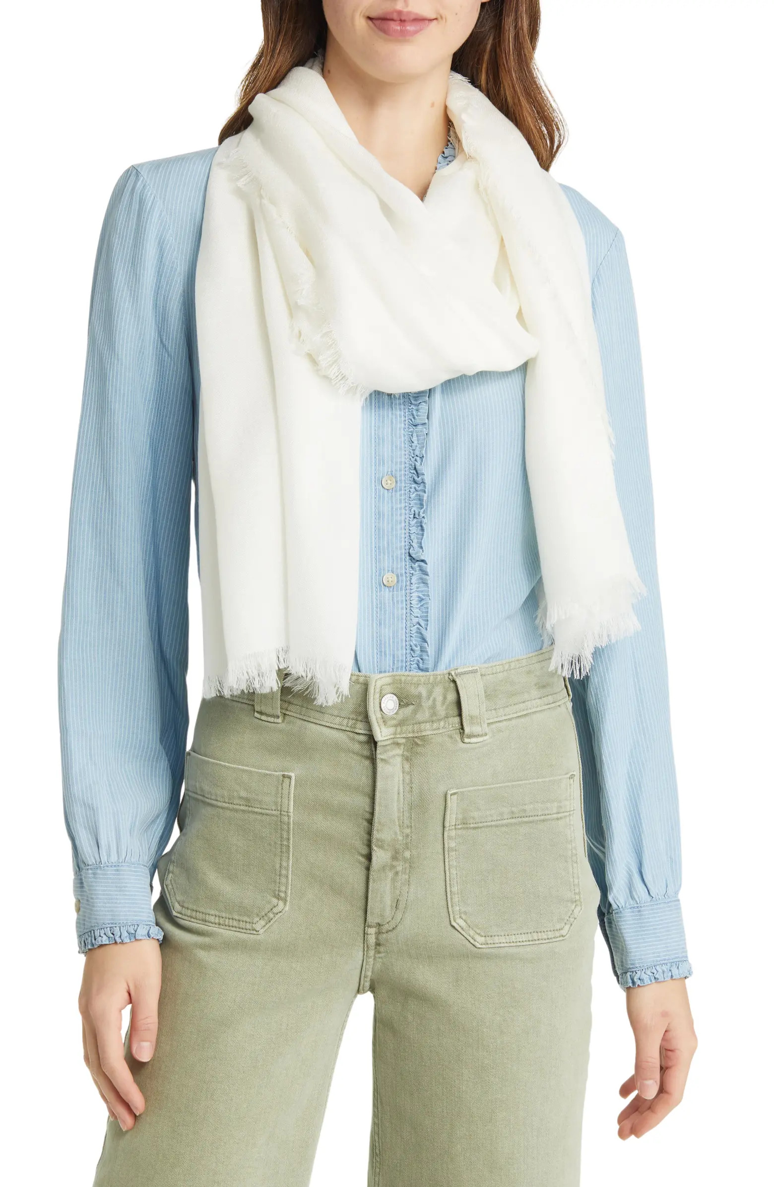 Cashmere & Silk Wrap | Nordstrom