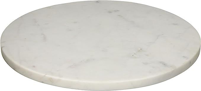 Creative Co-op DA6159 Marble Cheese/Cutting Board, Large, White | Amazon (US)