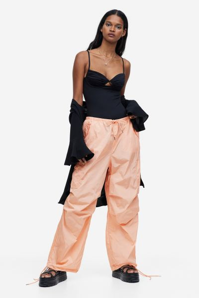 Nylon Parachute Pants | H&M (US + CA)