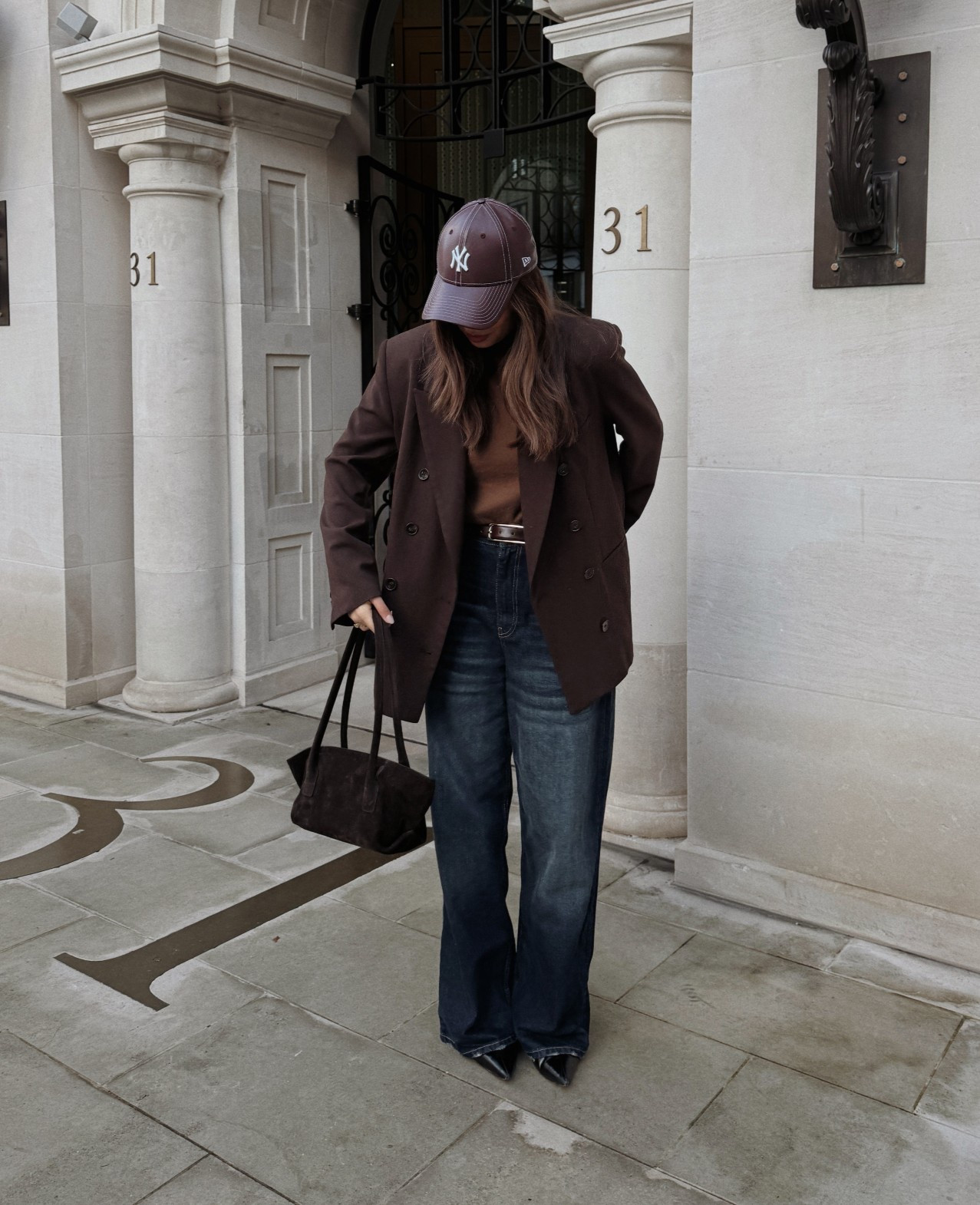 A tonal brown blazer look 🍂 

#LTKwinter #LTKuk #LTKjeans