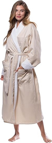 Turquaz Robes for Women - Luxury Plush Lined Bathrobe, 100% Polyester Microterry & Microfiber, Co... | Amazon (US)