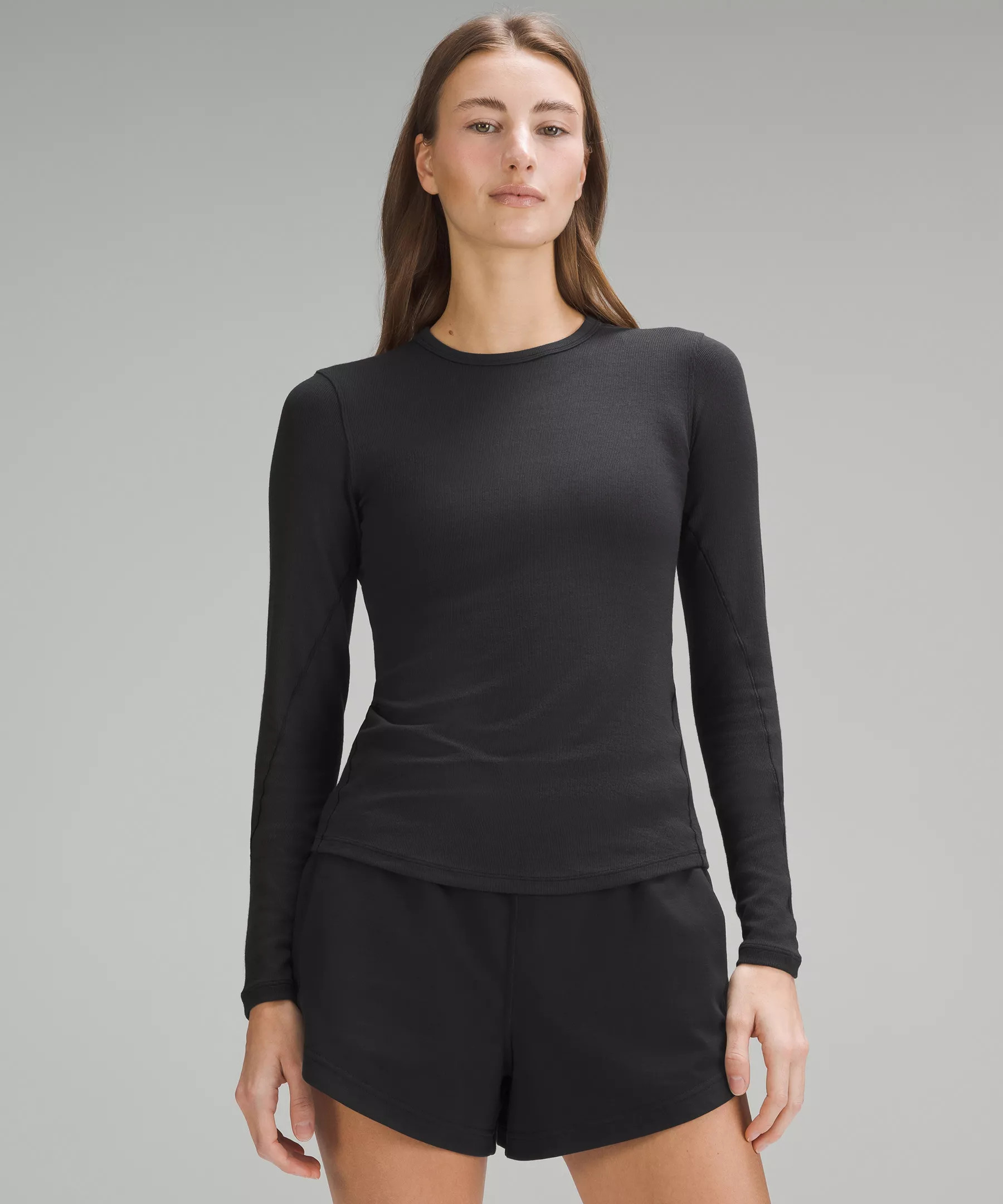 Hold Tight Long-Sleeve Shirt - Black - 2 | Lululemon (US)