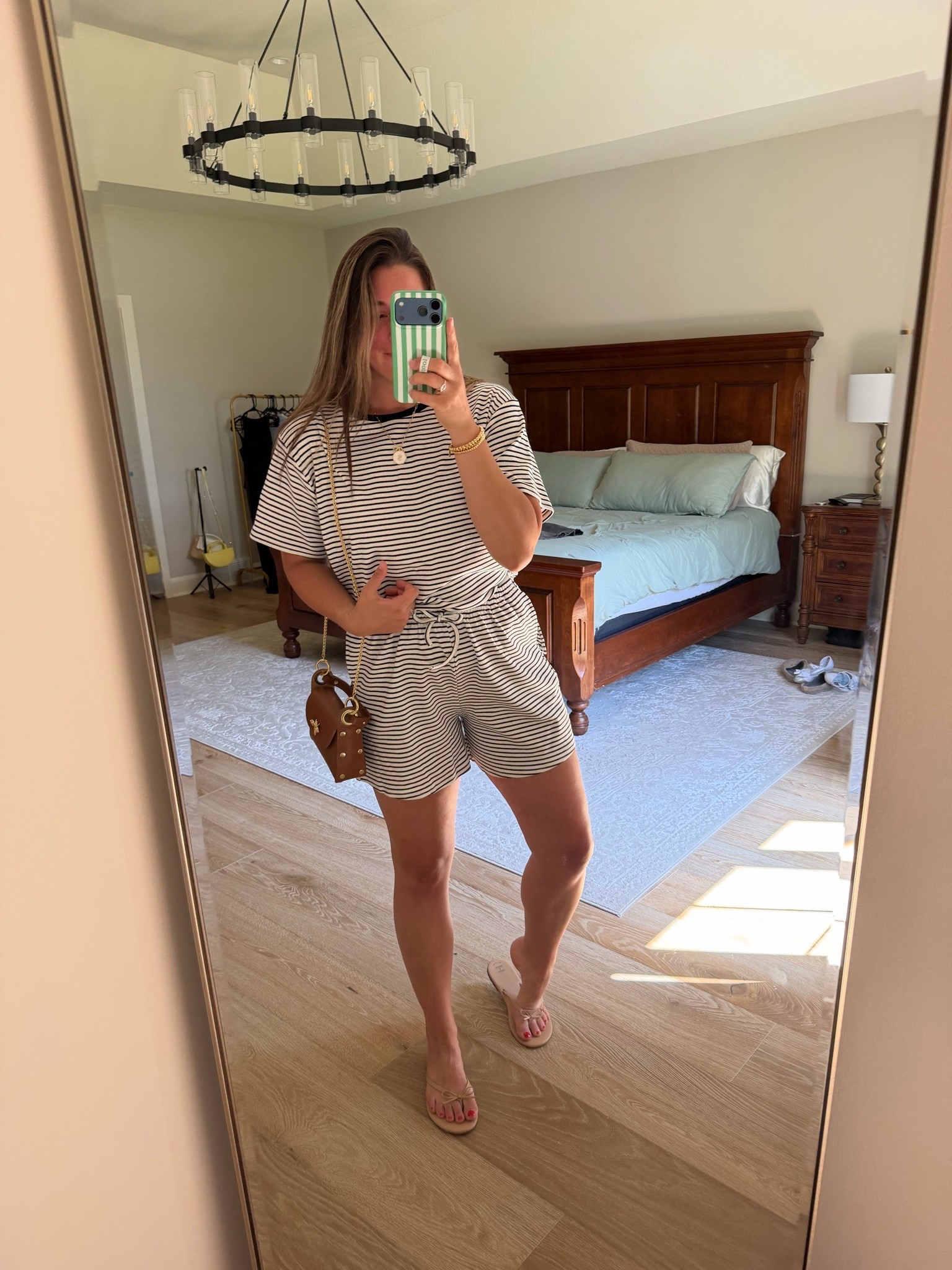 2 piece set // casual stripe set // summer fashion