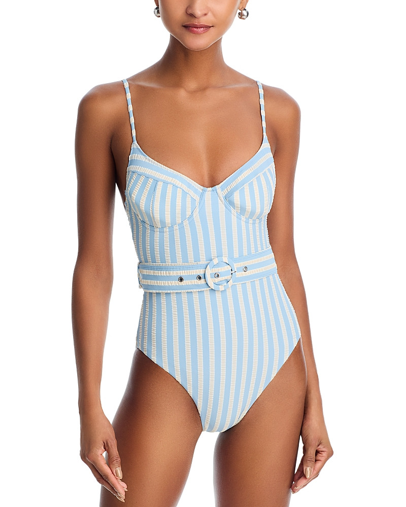 Simkhai Noa Underwire Belted One Piece Swimsuit | Bloomingdale's (US)