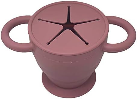 BraveJusticeKidsCo | Snack Attack II Snack Cup | Collapsible Silicone Snack Container | Toddler and  | Amazon (US)