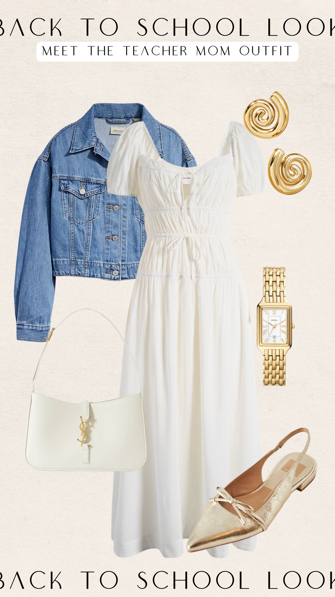 Back to school - mom outfit - outfit inspo 

#LTKSeasonal #LTKBacktoSchool #LTKStyleTip