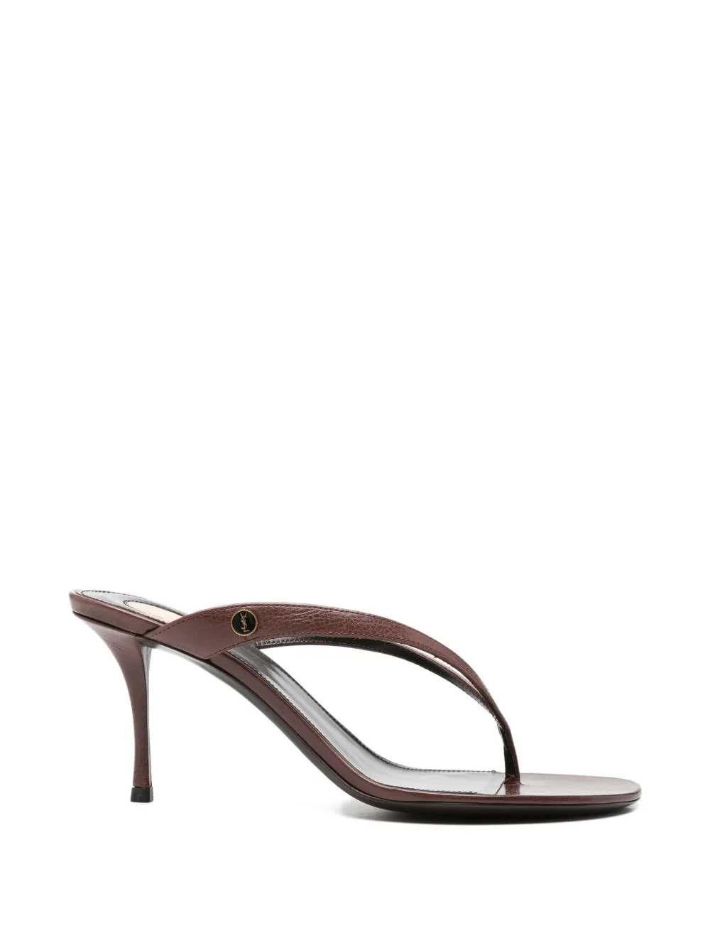 Saint Laurent Sue thong-detail Sandals | Brown | FARFETCH | Farfetch Global