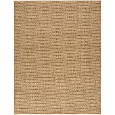 Nourison Courtyard Geometric 10' x 14' Jute Outdoor/Indoor Area Rug | Target