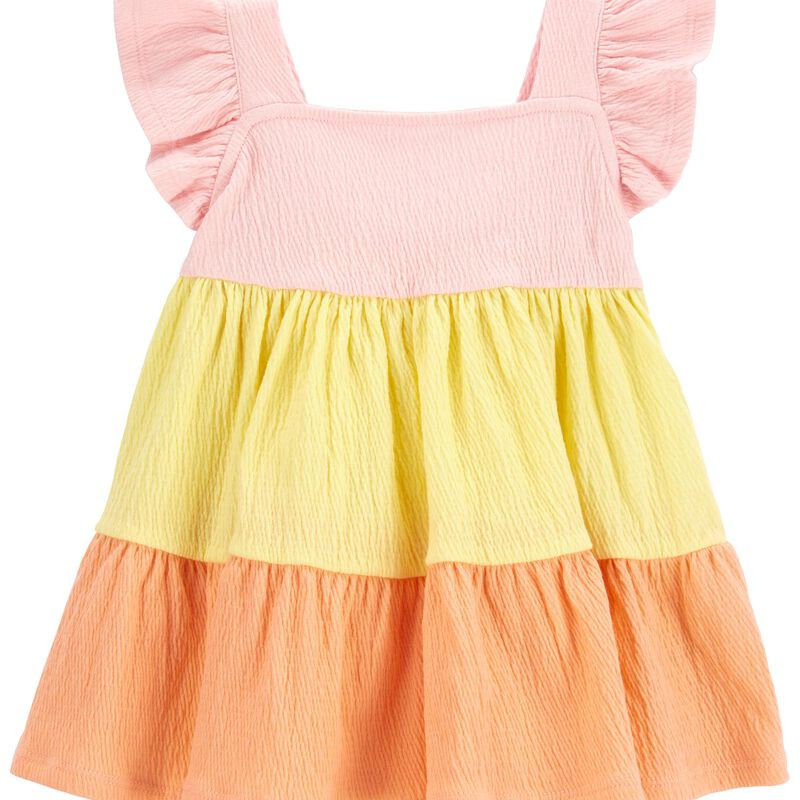 Baby Flutter Crinkle Jersey Dress | Carter's