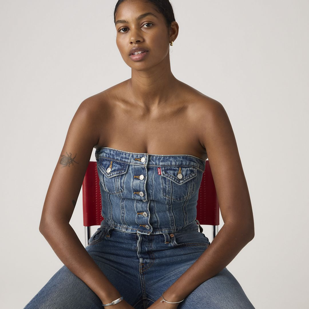 Levi's Denim Tube Top - Women's M | Levi's US