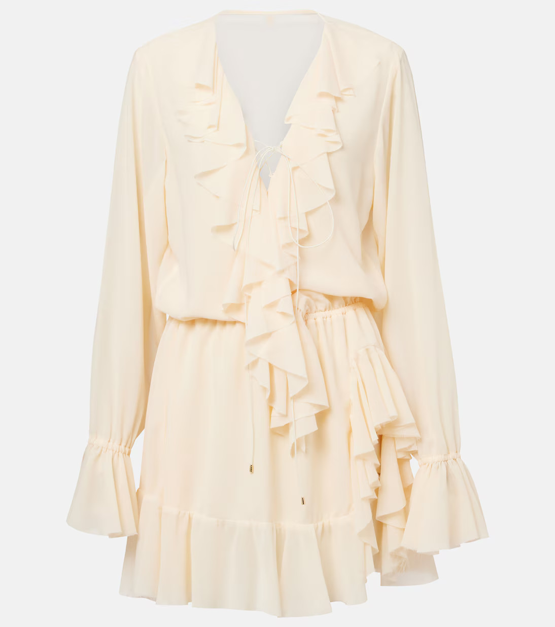 Bellen ruffled minidress | Mytheresa (UK)