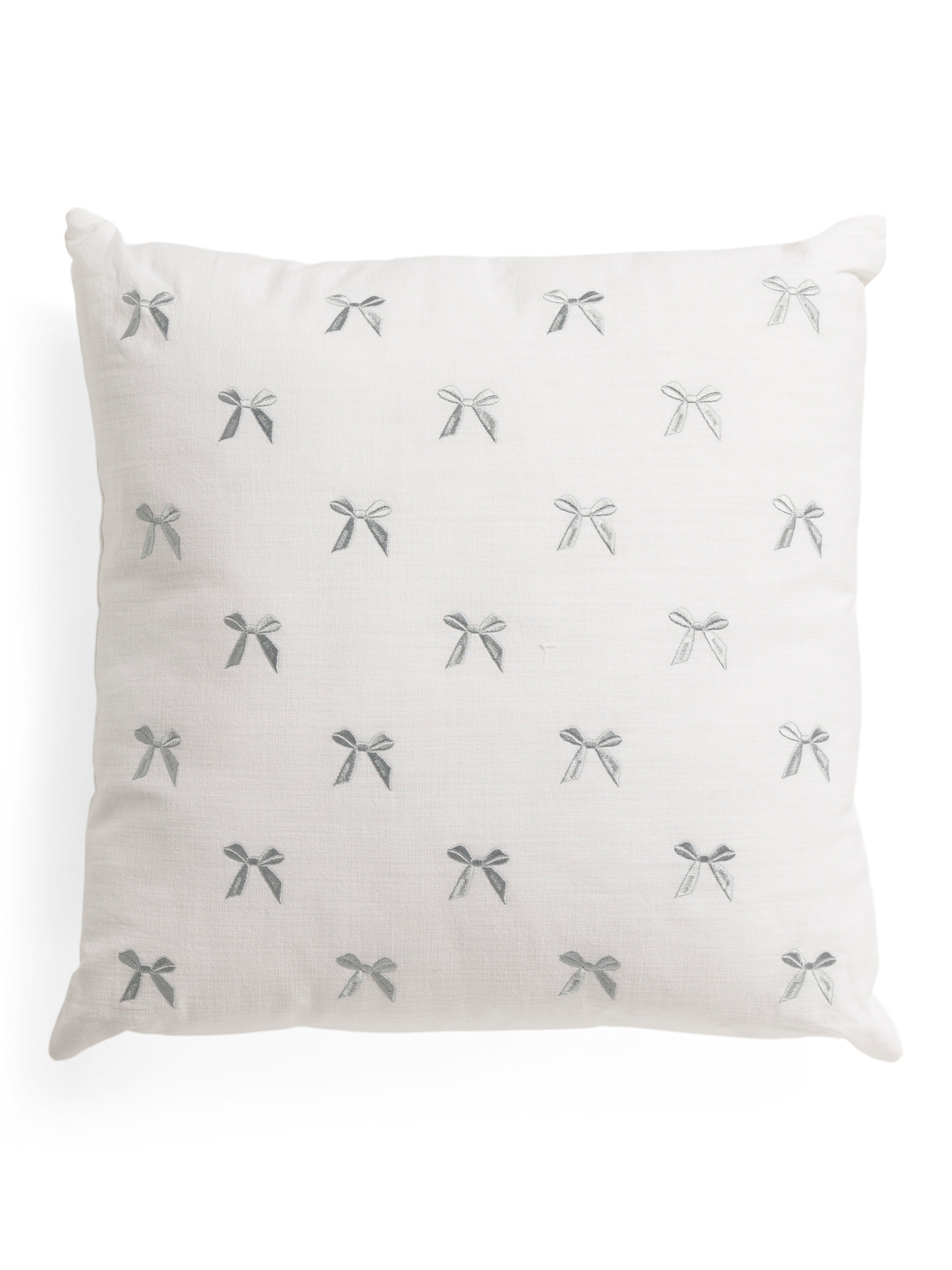 20x20 Eloise Bow Toss Pillow | TJ Maxx