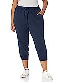 Amazon Essentials Women's French Terry Fleece Capri Jogger Sweatpant (Available in Plus Size) | Amazon (US)