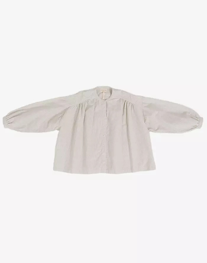 Madewell x LAUDE the Label Francoise Top - Natural Checker | Madewell