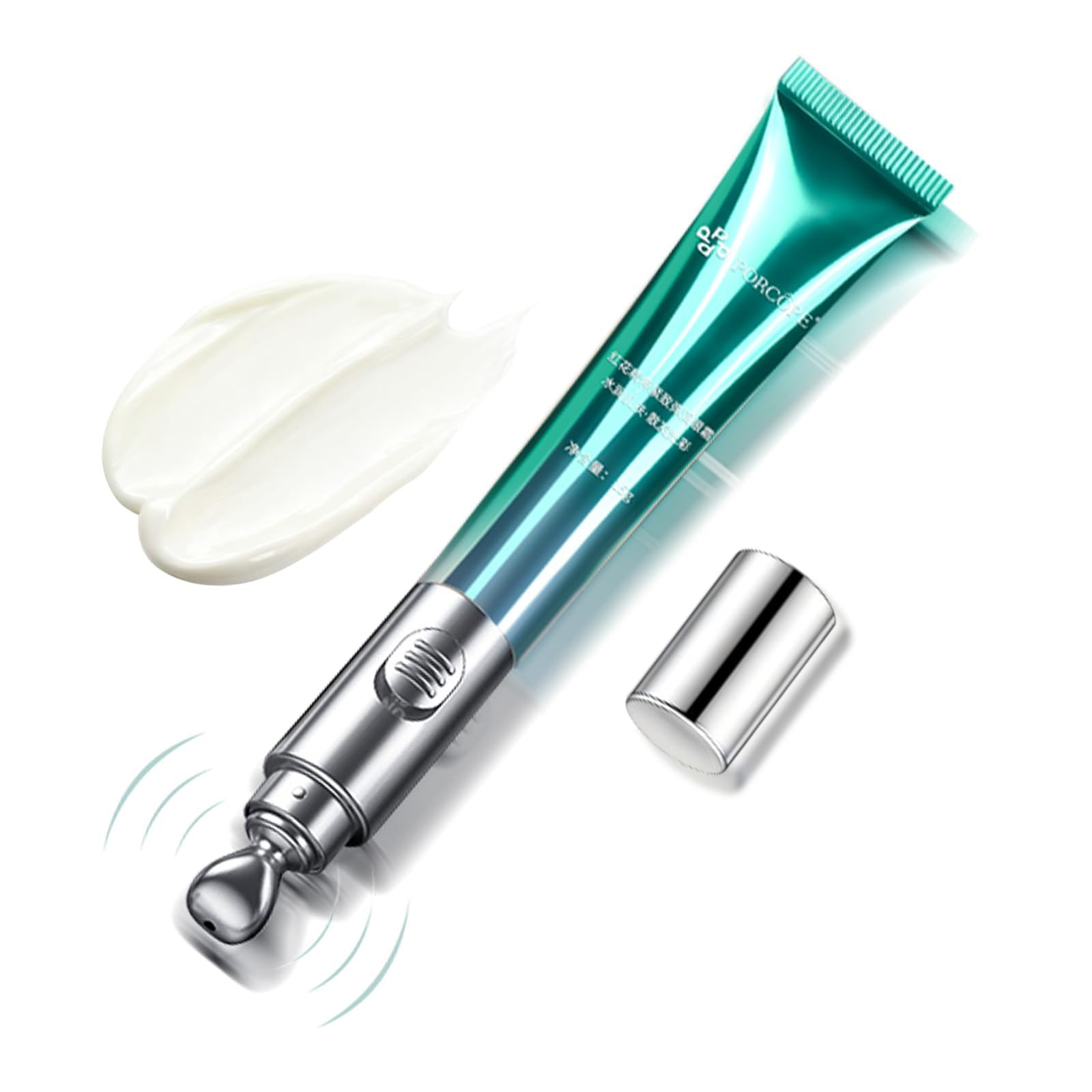 PORCOPE Eye Cream for Dark Circles and Puffiness with Electric Massage Head for People with Sever... | Amazon (US)