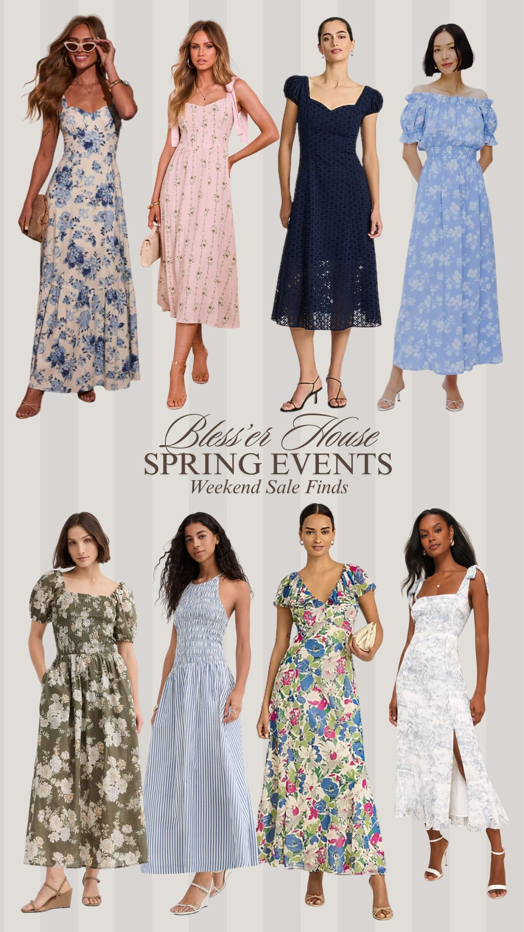  Spring dresses for Easter, church, wedding, vacation, spring break, or wherever! 

 

#LTKSaleAlert #LTKSpringSale