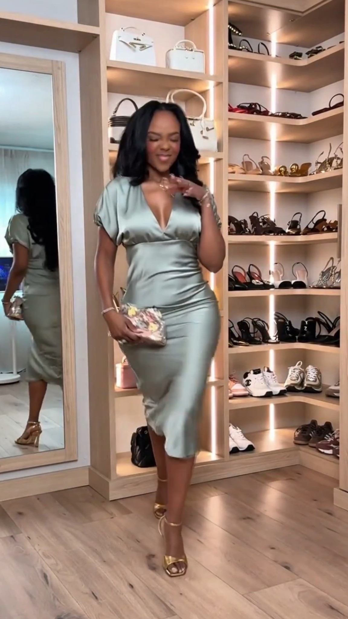 Scroll to shop this satin sage green dress outfit. Perfect for weddings, spring events, or an elegant dinner look.

Measurements: 5'4", 138 lbs, 34D bust, 27" waist, 40" hips

#LTKootd #LTKSeasonal #LTKdayinmylife