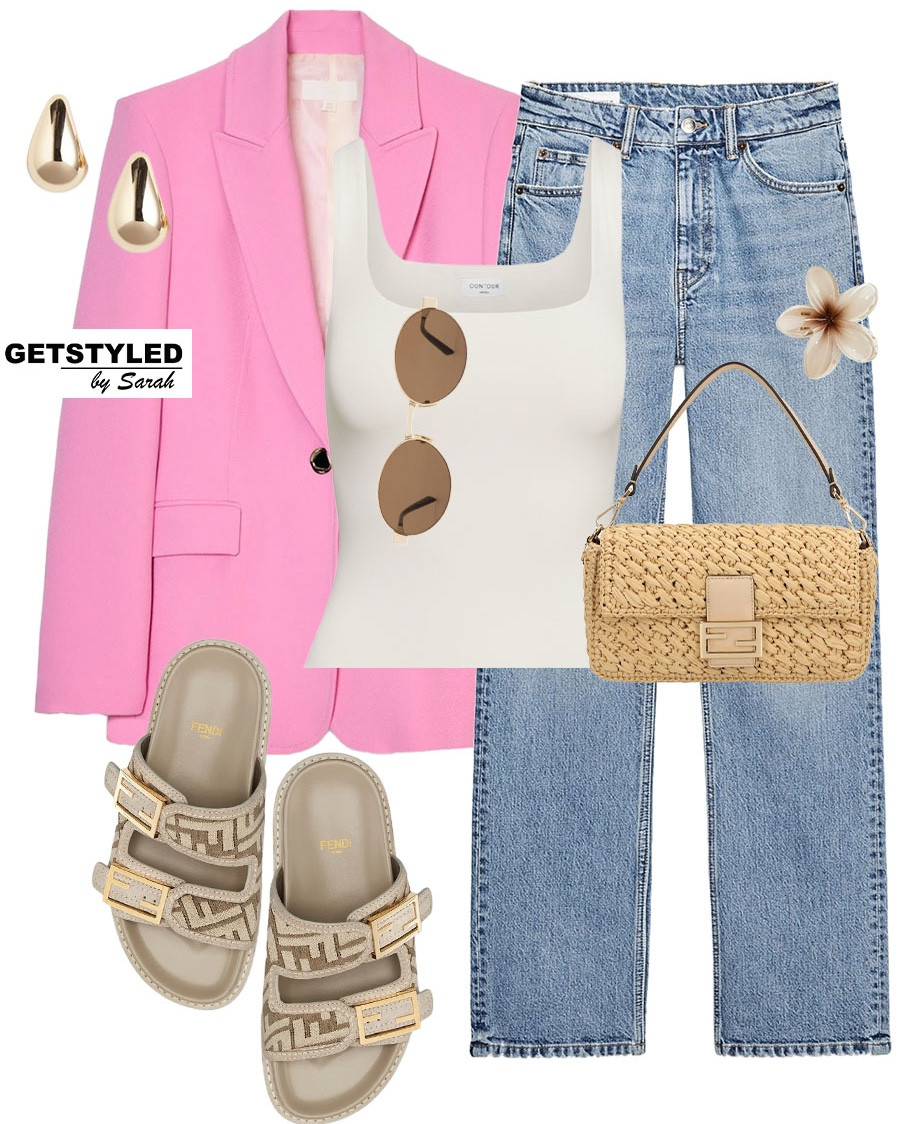 Pastel tones for spring 🌸

#pastel #springstyle #sandals #blazer 