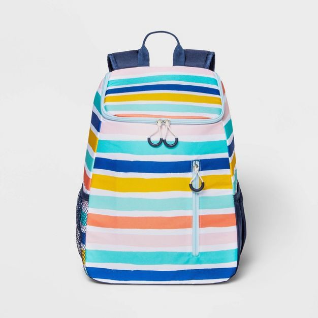 7.5qt Backpack Coolers Stripe - Sun Squad™ | Target