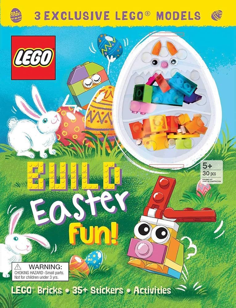 LEGO Books: Build Easter Fun (Activity Book with Minifigure) | Amazon (US)