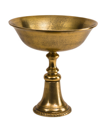 14x20 Cast Aluminum Footed Bowl | TJ Maxx