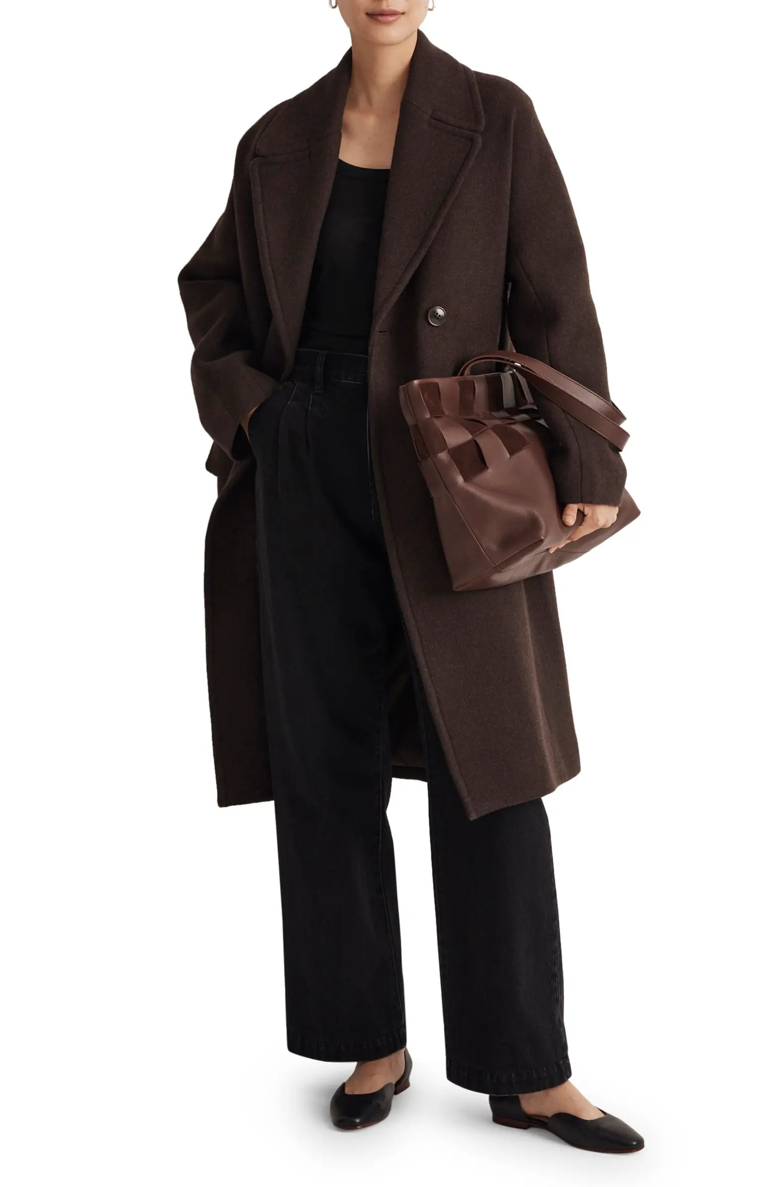 Long Wool Blend Topcoat | Nordstrom