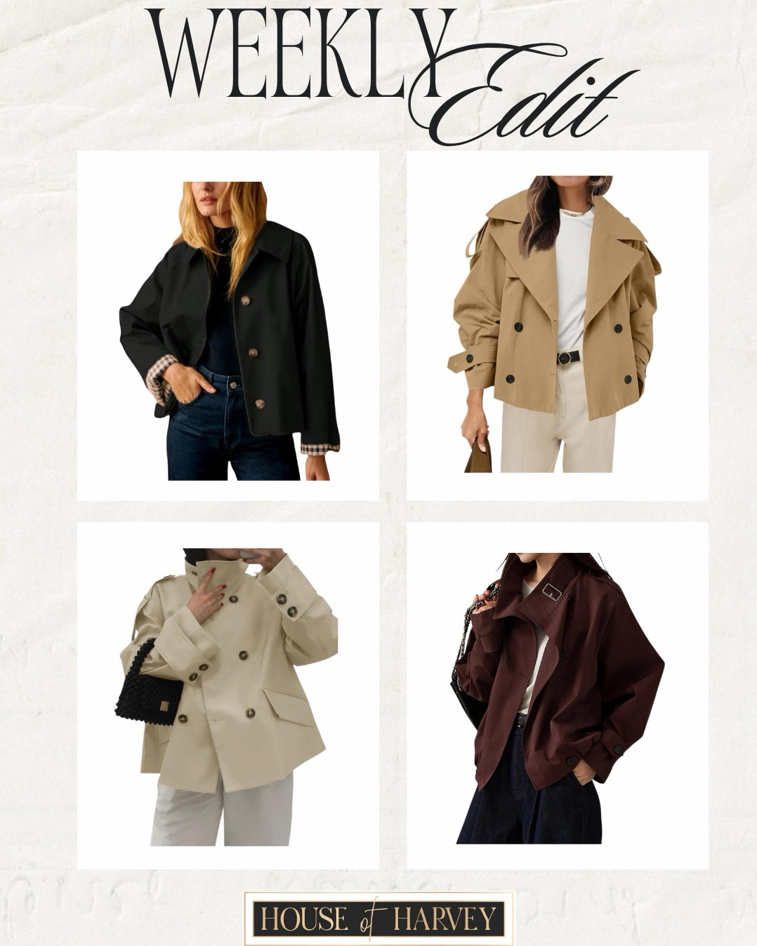 WEEKLY EDIT—this week it’s all about cozy layers that can take you from coffee runs to dinner dates! All of these pieces are all on Amazon and under $100! They all are perfect for any fall outfit and for any occasion. I found jackets (trench and cardigan,) scarves, cozy jackets, booties and cozy sweaters. All items linked ⬆️

#ltkfinds #ltkwatchnow #ltkcreator #amazon #amazonfinds #fall #falloutfits #fallfashion #jacket #sweater #trenchcoat #booties #scarf

#LTKootd #LTKFindsUnder100 #LTKgrwm