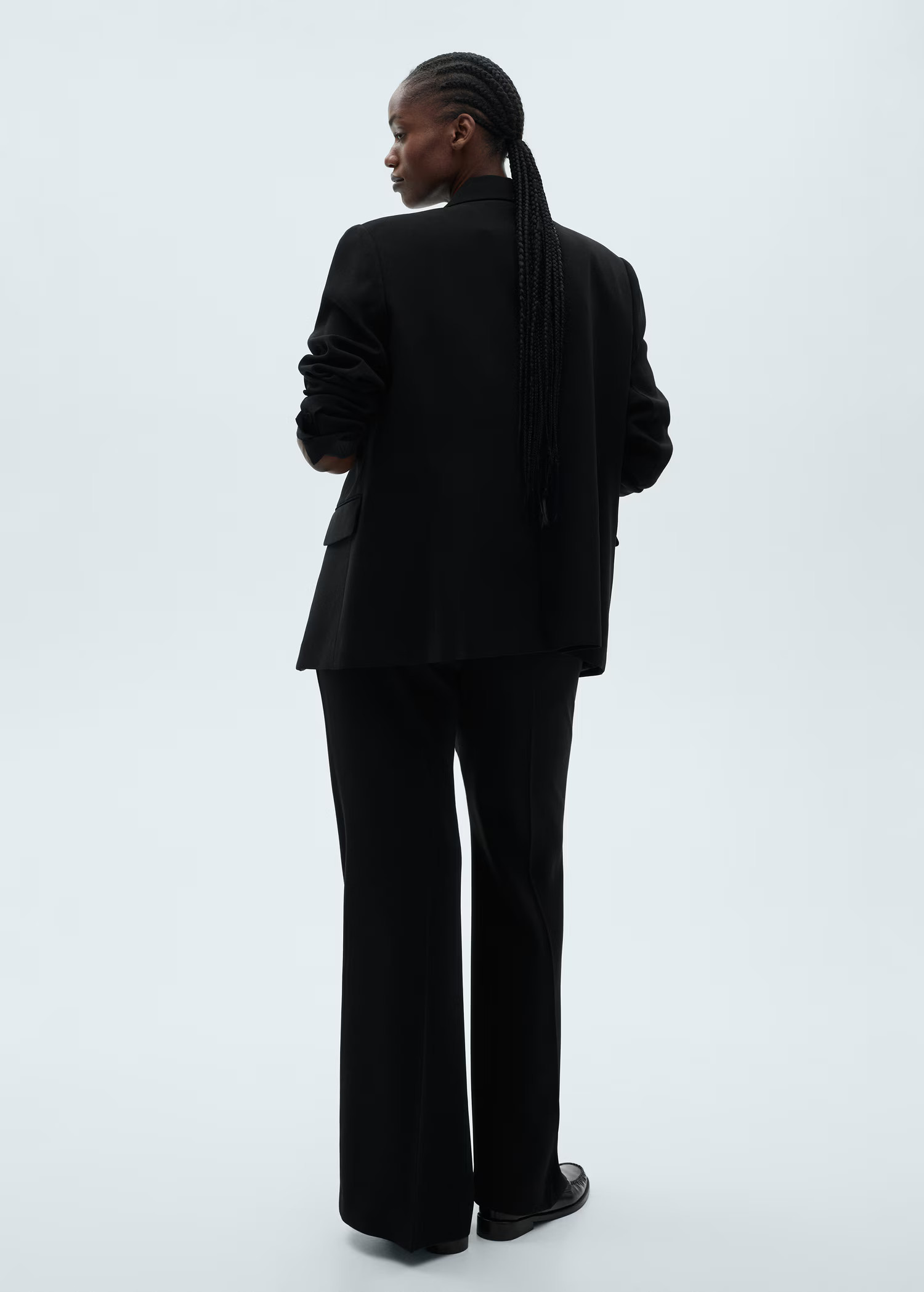 Wideleg suit pants - Women | MANGO USA | Mango (US/MX/AU)