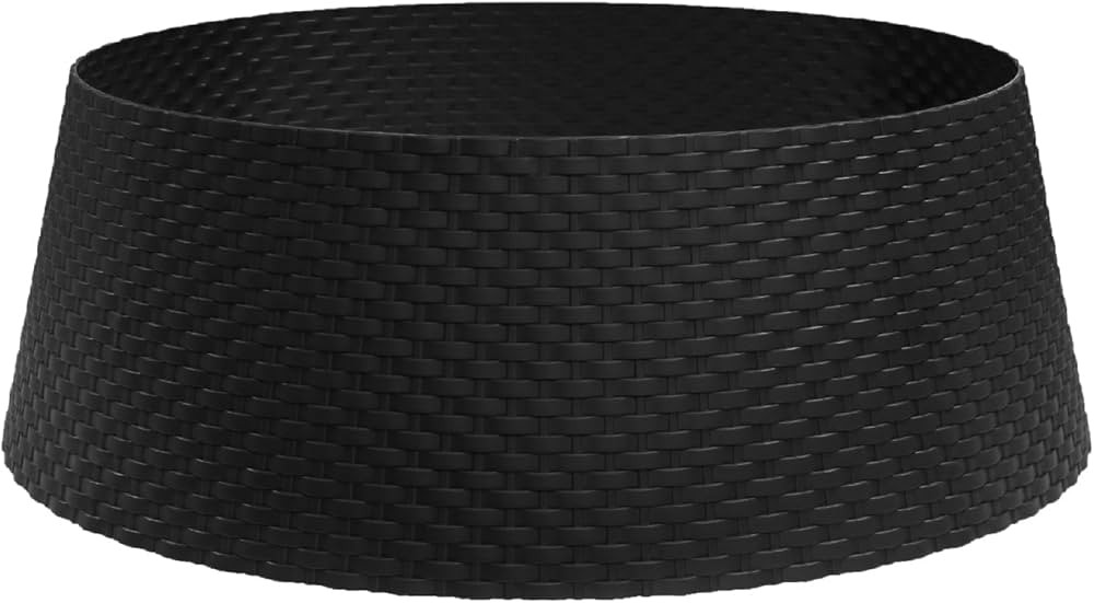 Tree Nest Black Christmas Tree Collar Christmas Tree Ring Skirt Base Cover for Holiday Home Party... | Amazon (CA)