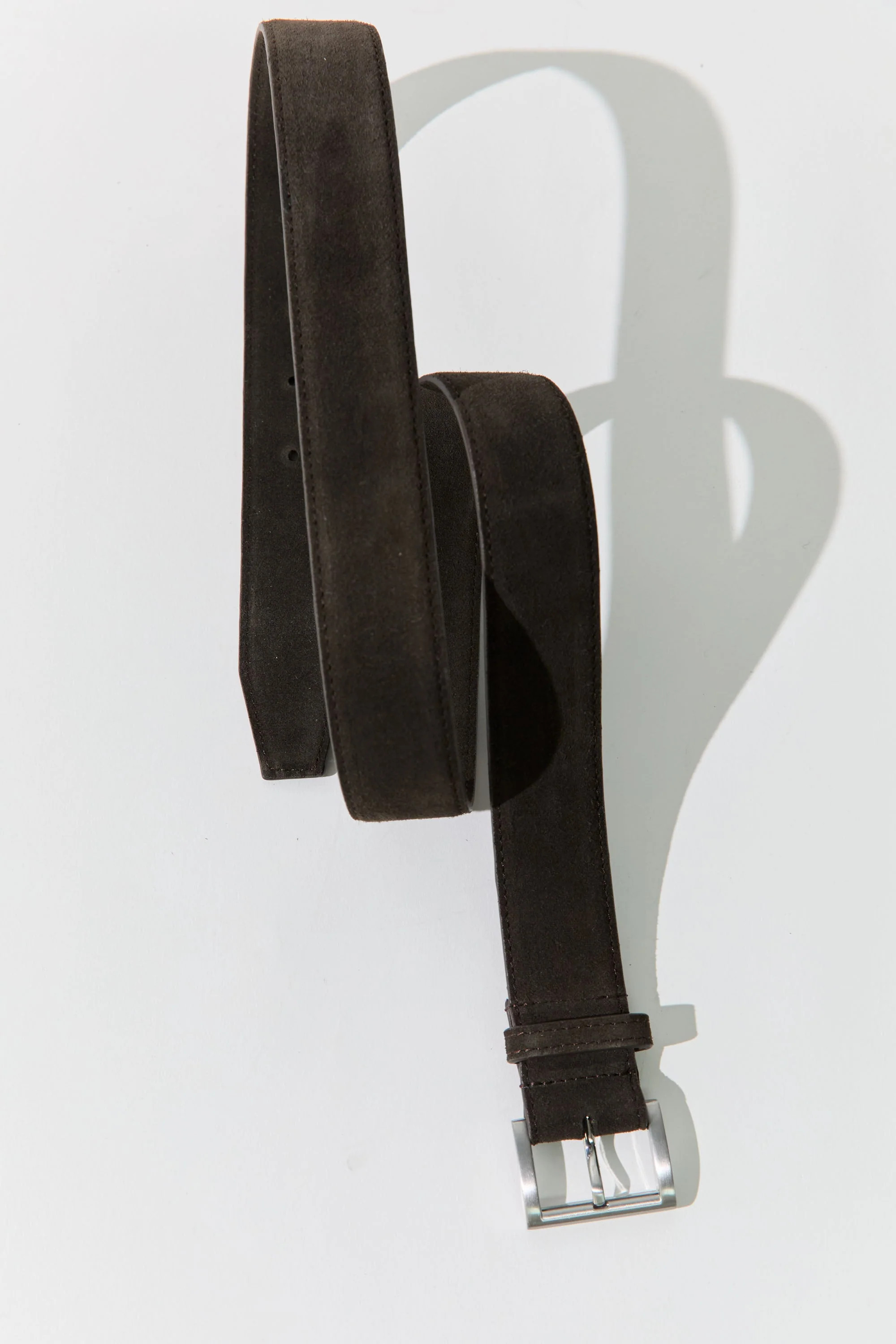 Suede Homme Belt - Coffee | St. Agni (US, UK, EU)